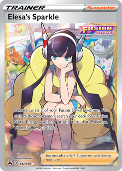 Pokemon Crown Zenith Elesa's Sparkle - 147