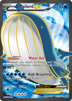 Pokemon Primal Clash Wailord-EX - 147