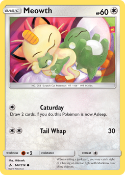 Pokemon Unbroken Bonds Meowth - 147