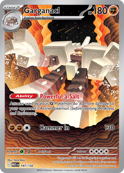 Pokemon Mega Evolution Garganacl - 147
