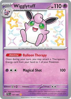 Pokemon Paldean Fates Wigglytuff - 147