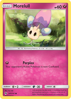 Pokemon Lost Thunder Morelull - 147
