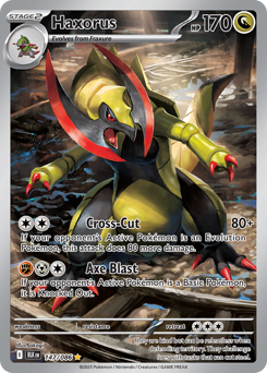 Pokemon Black Bolt Haxorus - 147