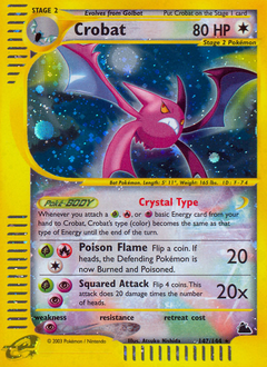 Pokemon Skyridge Crobat - 147