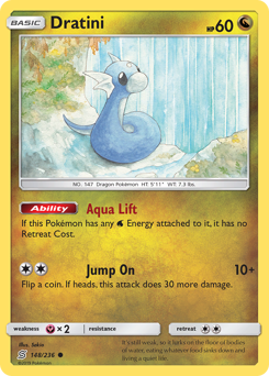 Pokemon Unified Minds Dratini - 148