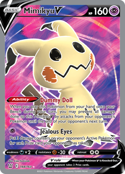 Pokemon Battle Styles Mimikyu V - 148