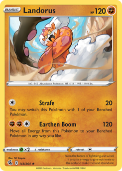 Pokemon Fusion Strike Landorus - 148