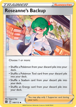 Pokemon Brilliant Stars Roseanne's Backup - 148