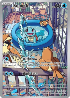 Pokemon Stellar Crown Squirtle - 148