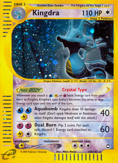 Pokemon Aquapolis Kingdra - 148
