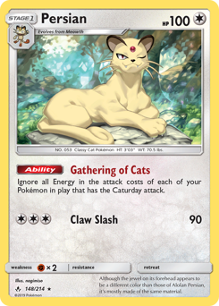 Pokemon Unbroken Bonds Persian - 148