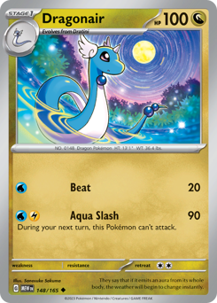 Pokemon 151 Dragonair - 148