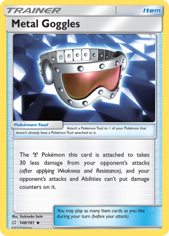 Pokemon Team Up Metal Goggles - 148
