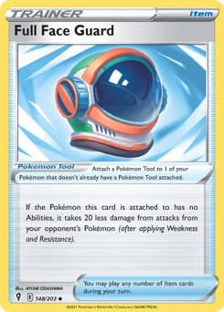 Pokemon Evolving Skies Full Face Guard - 148