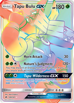 Pokemon Burning Shadows Tapu Bulu-GX - 149