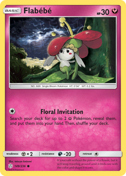 Pokemon Cosmic Eclipse Flabébé - 149