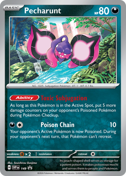 Pokemon Scarlet & Violet Black Star Promos Pecharunt - 149