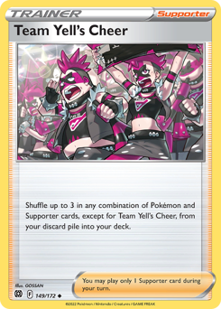 Pokemon Brilliant Stars Team Yell's Cheer - 149