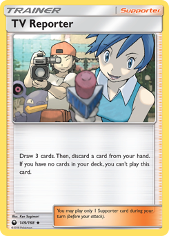 Pokemon Celestial Storm TV Reporter - 149