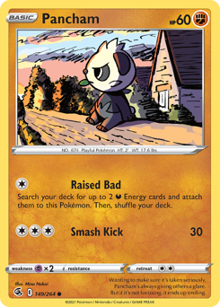 Pokemon Fusion Strike Pancham - 149