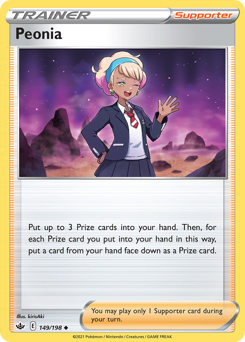 Pokemon Chilling Reign Peonia - 149