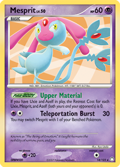 Pokemon Mysterious Treasures Mesprit - 14