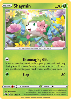 Pokemon Astral Radiance Shaymin - 14