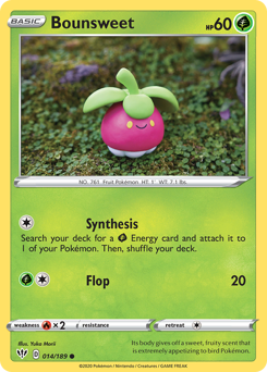 Pokemon Darkness Ablaze Bounsweet - 14