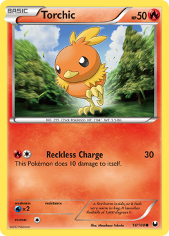 Pokemon Dark Explorers Torchic - 14