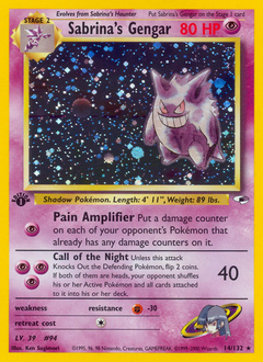 Pokemon Gym Heroes Sabrina's Gengar - 14