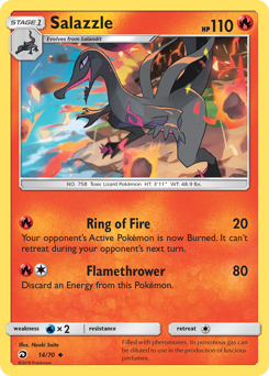 Pokemon Dragon Majesty Salazzle - 14
