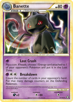 Pokemon HS—Triumphant Banette - 14