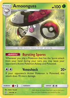 Pokemon Unified Minds Amoonguss - 14