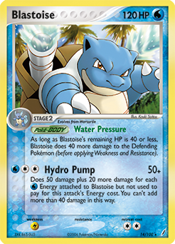 Pokemon Crystal Guardians Blastoise - 14