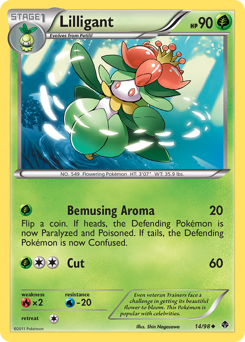 Pokemon Emerging Powers Lilligant - 14