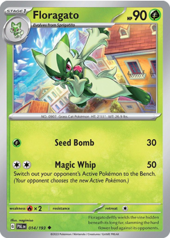 Pokemon Paldea Evolved Floragato - 14