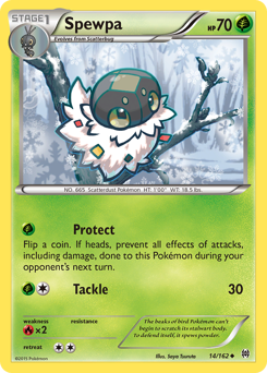Pokemon BREAKthrough Spewpa - 14