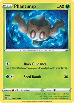 Pokemon Rebel Clash Phantump - 14