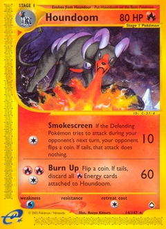 Pokemon Aquapolis Houndoom - 14