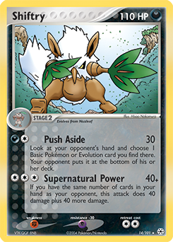 Pokemon Hidden Legends Shiftry - 14