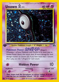 Pokemon Neo Discovery Unown [A] - 14