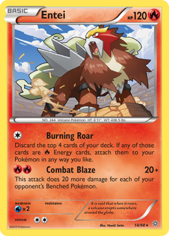 Pokemon Ancient Origins Entei - 14