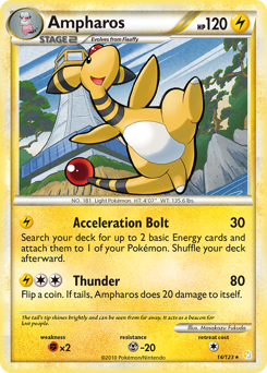 Pokemon HeartGold & SoulSilver Ampharos - 14