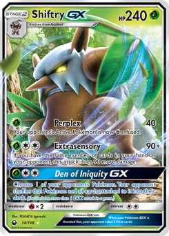 Pokemon Celestial Storm Shiftry-GX - 14
