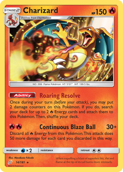 Pokemon Team Up Charizard - 14