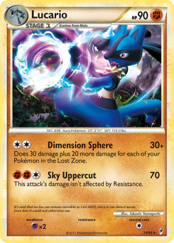 Pokemon Call of Legends Lucario - 14