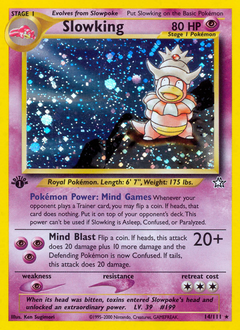 Pokemon Neo Genesis Slowking - 14