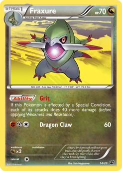 Pokemon Dragon Vault Fraxure - 14