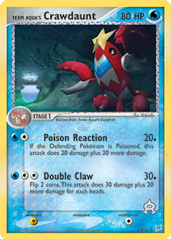 Pokemon Team Magma vs Team Aqua Team Aqua's Crawdaunt - 14