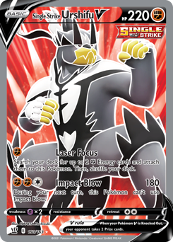 Pokemon Battle Styles Single Strike Urshifu V - 150